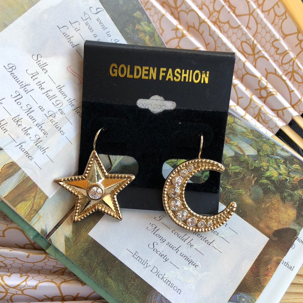 Moon Star Earrings 10$